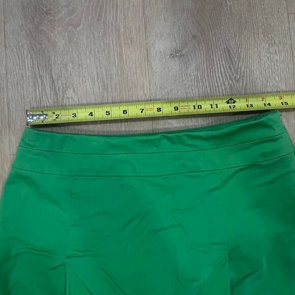 Herman Geist, Vintage Spring Green Front Pleated Athletic Golf Skort Women's 4 - Picture 7 of 14
